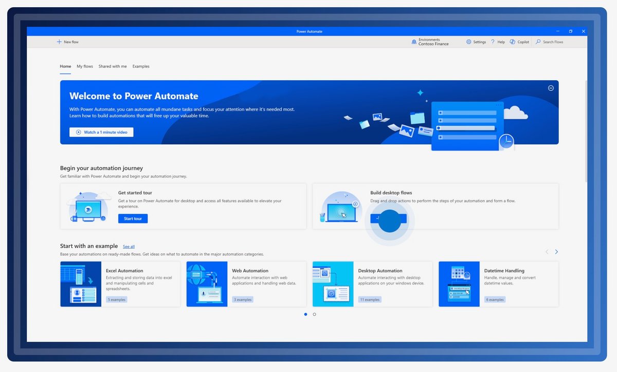 Un logiciel d'automatisation de processus boosté à l'IA © Microsoft