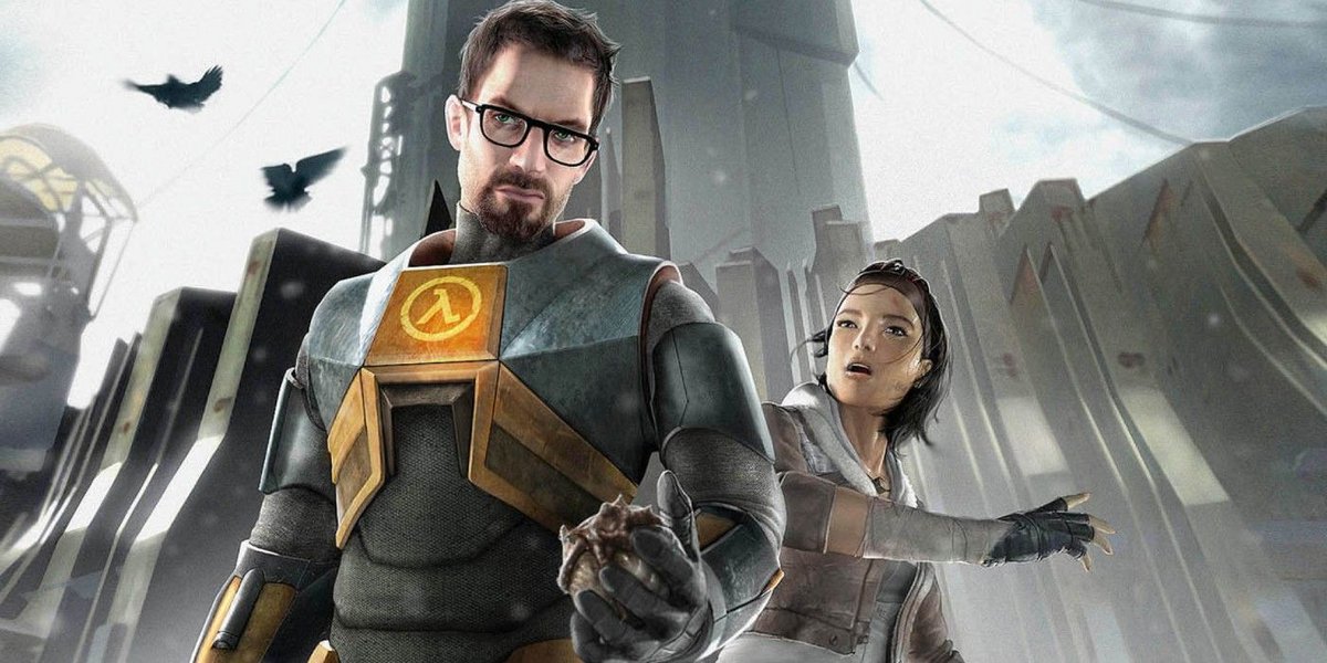 Gordon Freeman et Alyx Vance dans Half-Life 2 © Valve