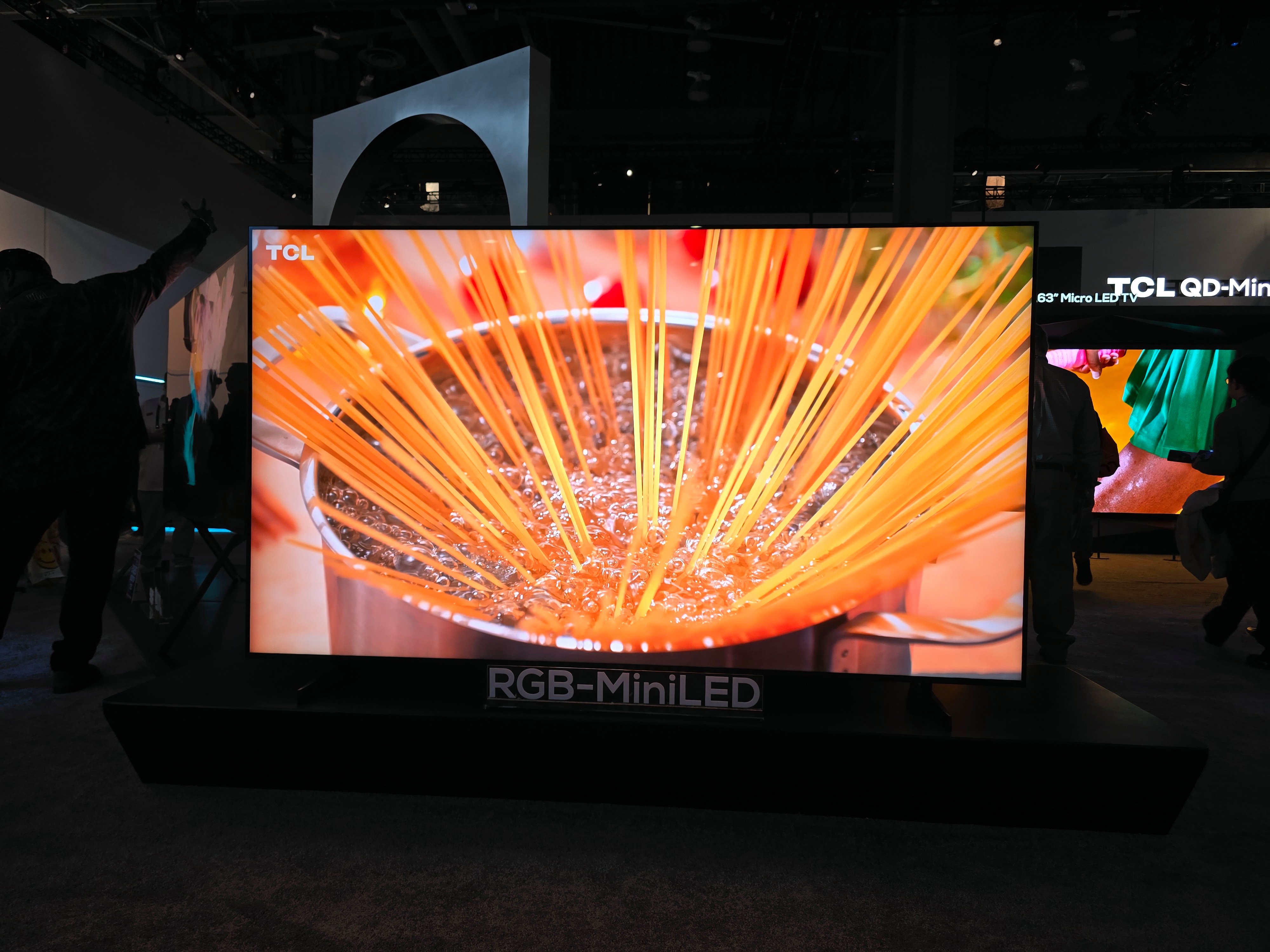 Chez TCL aussi, une déclinaison RGB MiniLED est en préparation. © Matthieu Legouge
