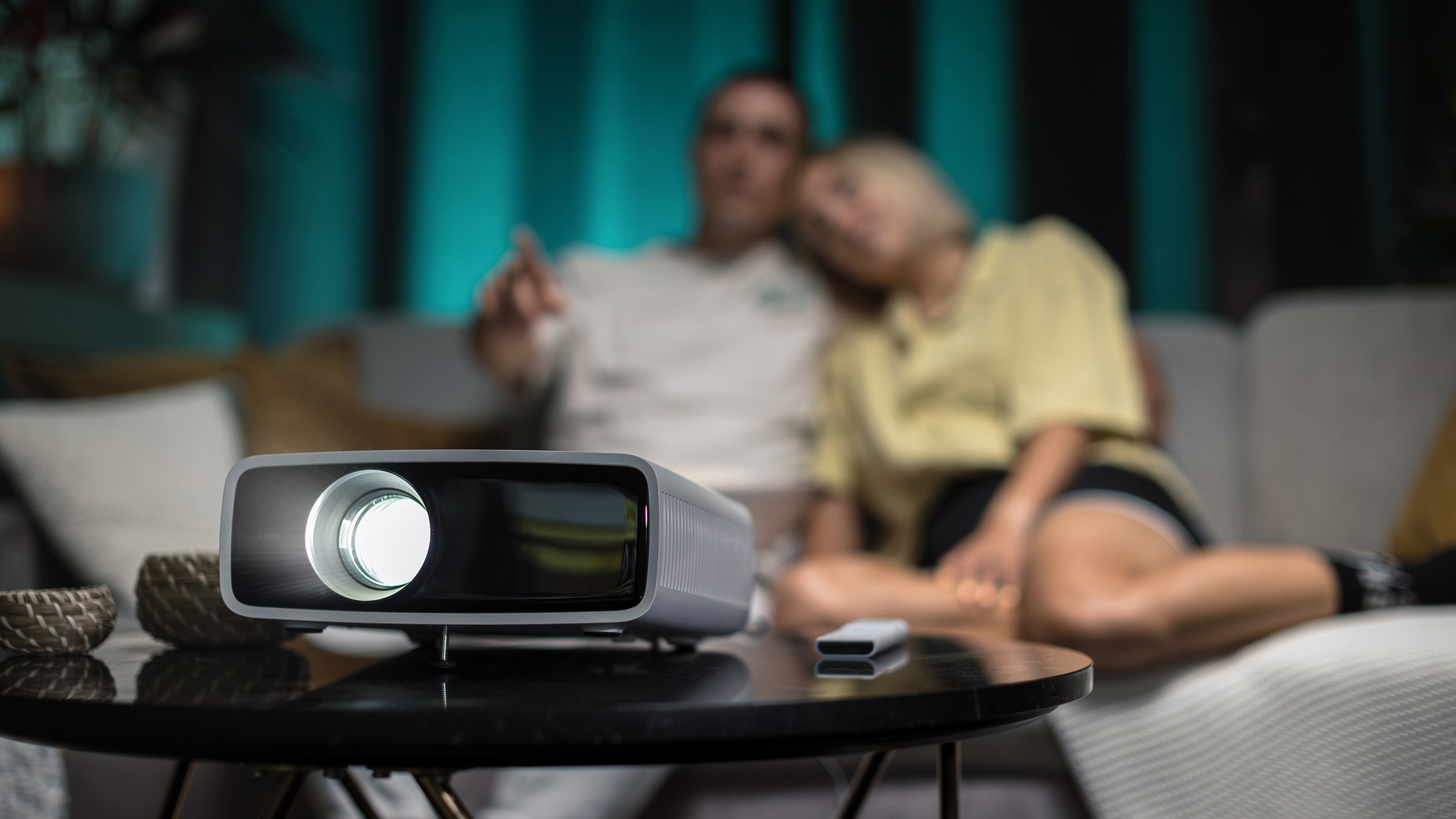 Le Philips NeoPix 550 Smart se destine à un usage de salon © Philips