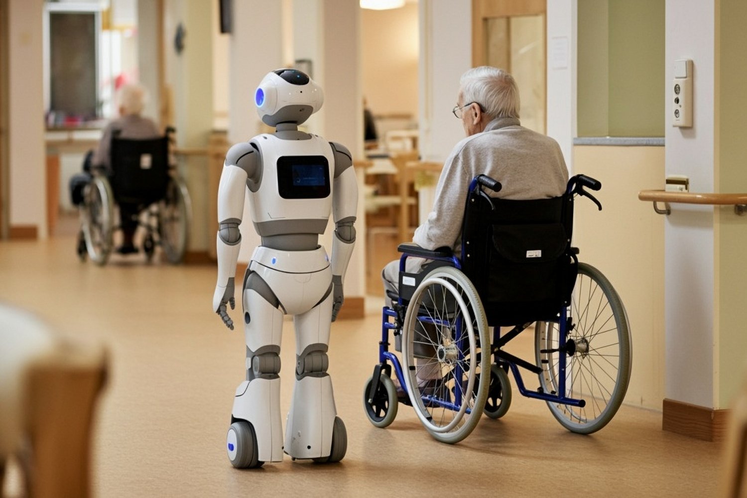 Au Japon, la robotique s'impose comme une solution face à la pénurie de soignants. © Shutterstock AI / Shutterstock