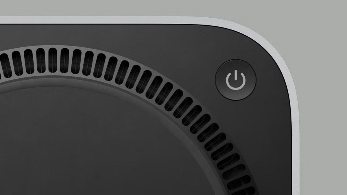 Le bouton Power du nouveau Mac Mini déchaîne les passions ! © Apple