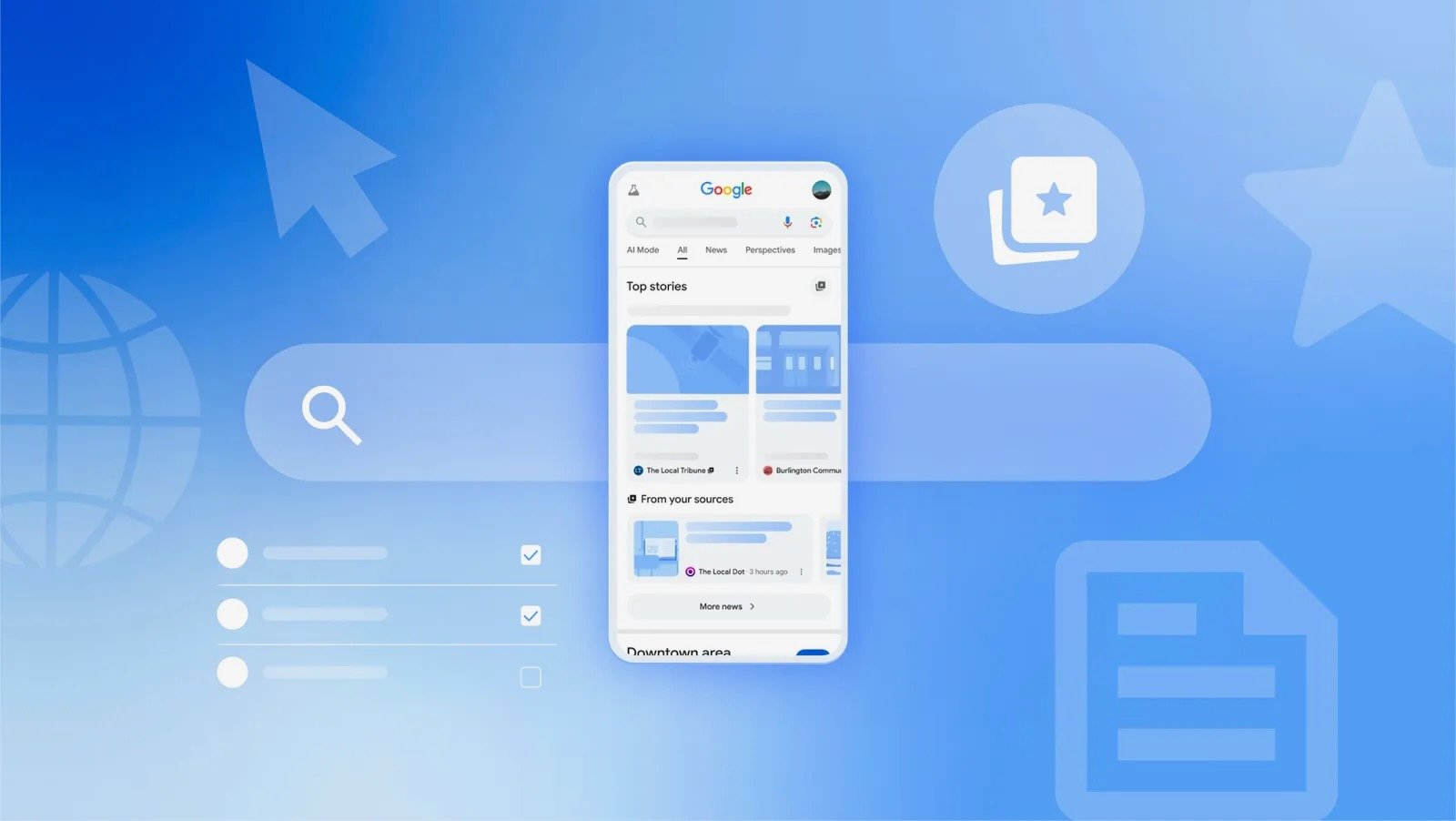 Google multiplie les innovations dans le domaine de la recherche d'informations. ©Google