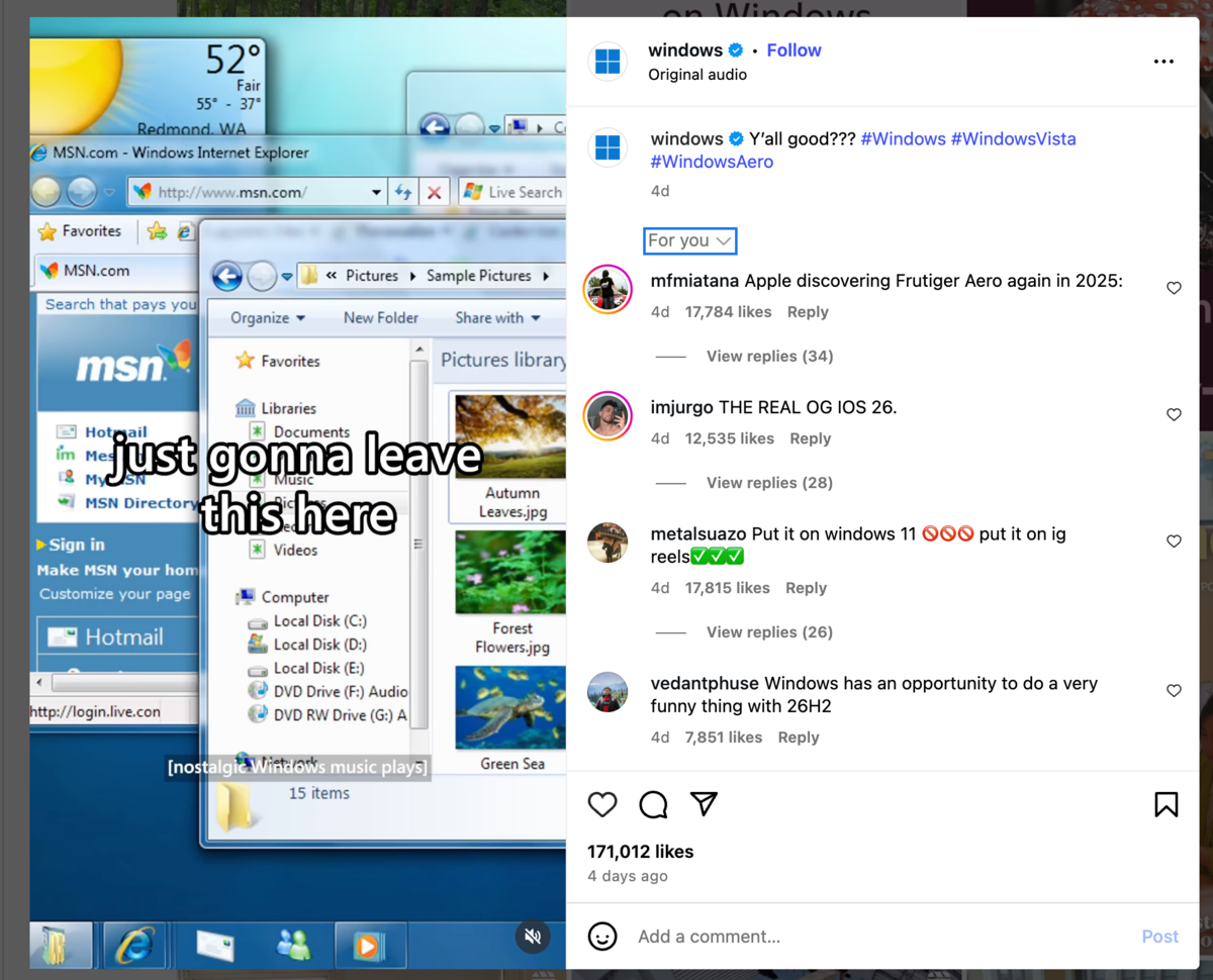 Le petit troll de Microsoft