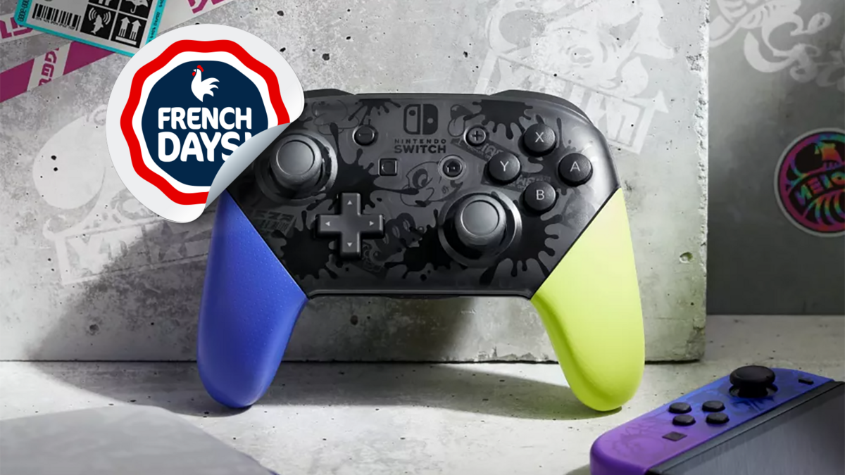 La manette Switch Pro Splatoon 3