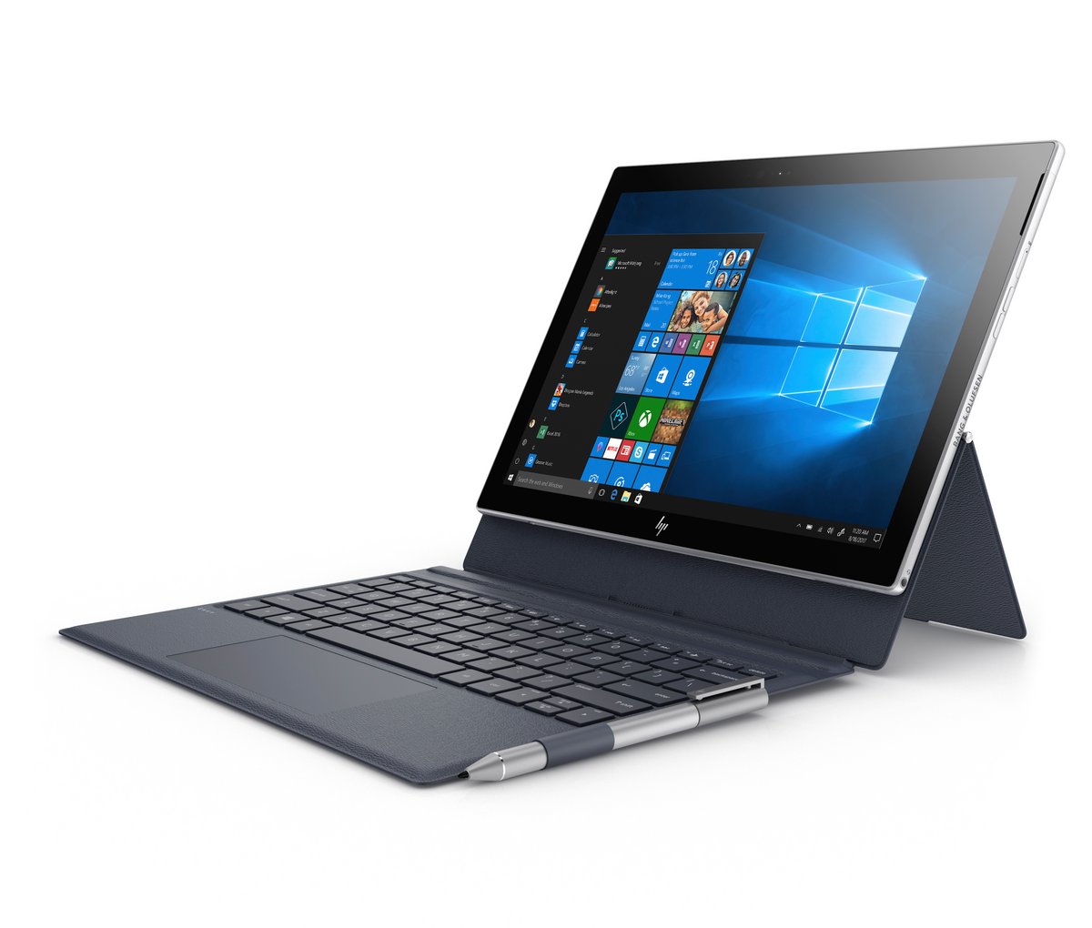 Windows 10 on ARM était la première version du système à pouvoir exécuter des applis x86 dans un environnement ARM. Vu de l'extérieur, rien ne distinguait le système x86 de la version motorisée par un Snapdragon de Qualcomm.  ©HP