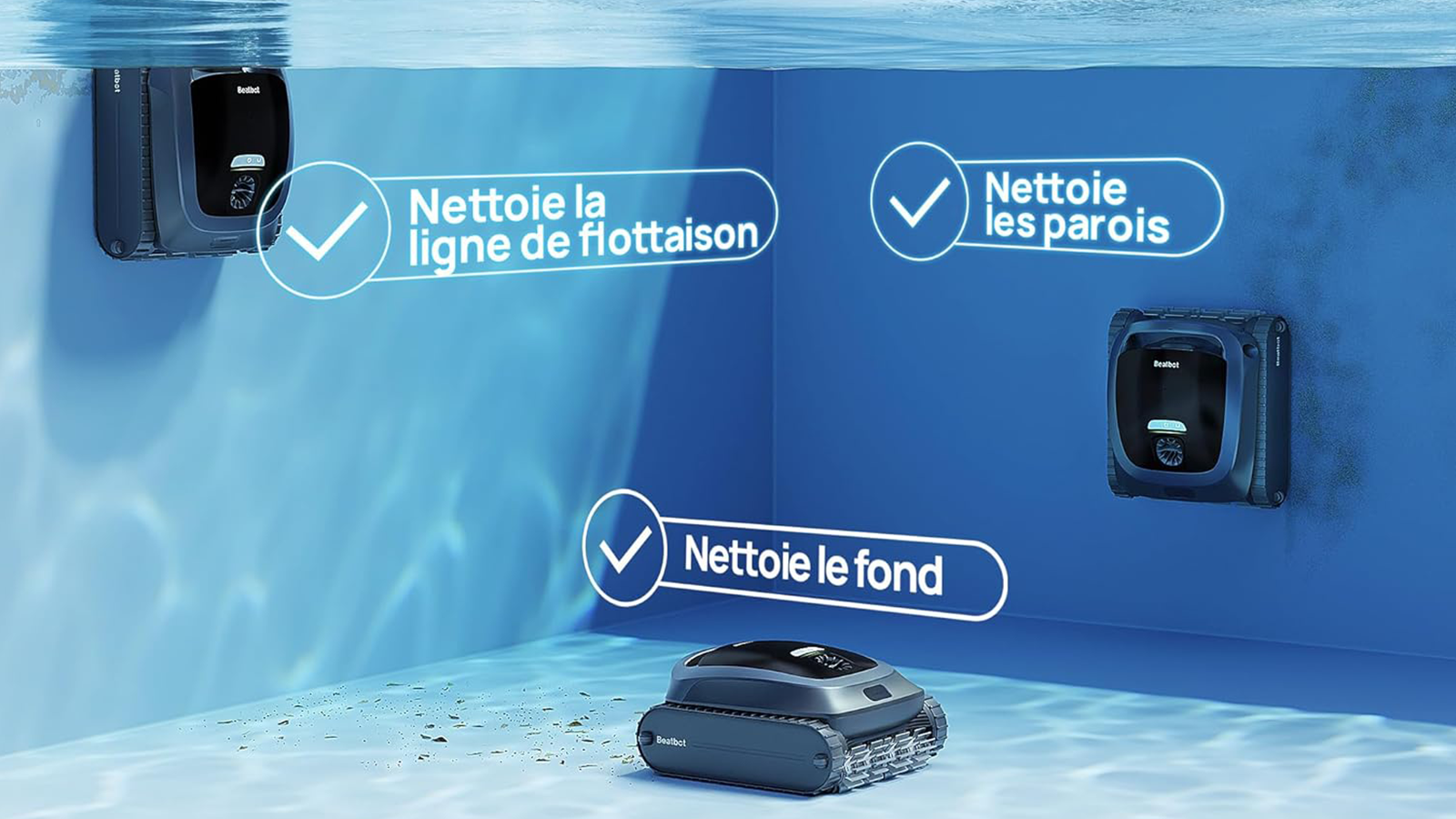 robo piscine laveur