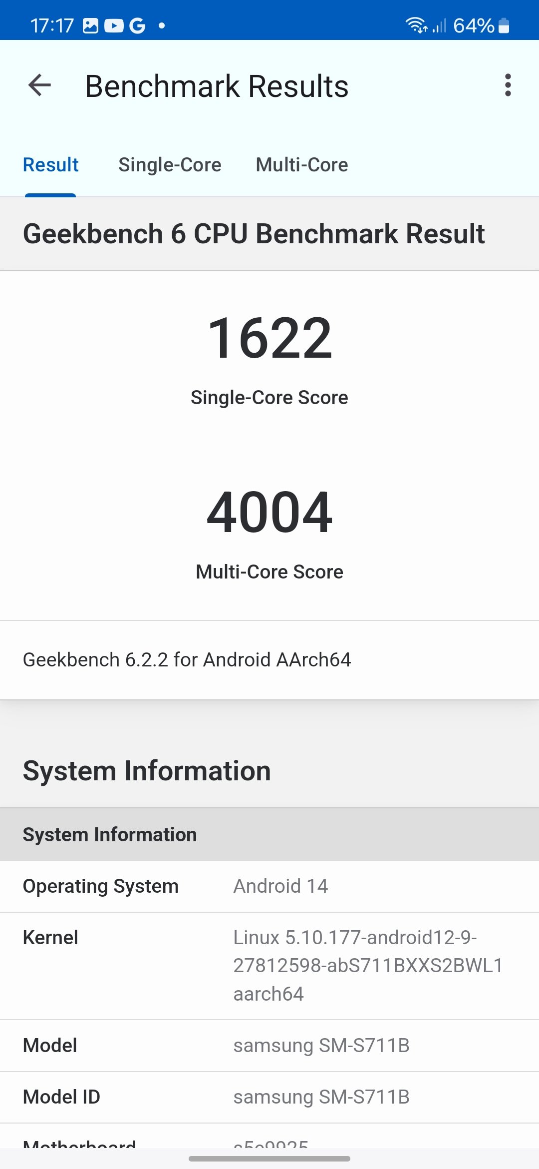 Geekbench