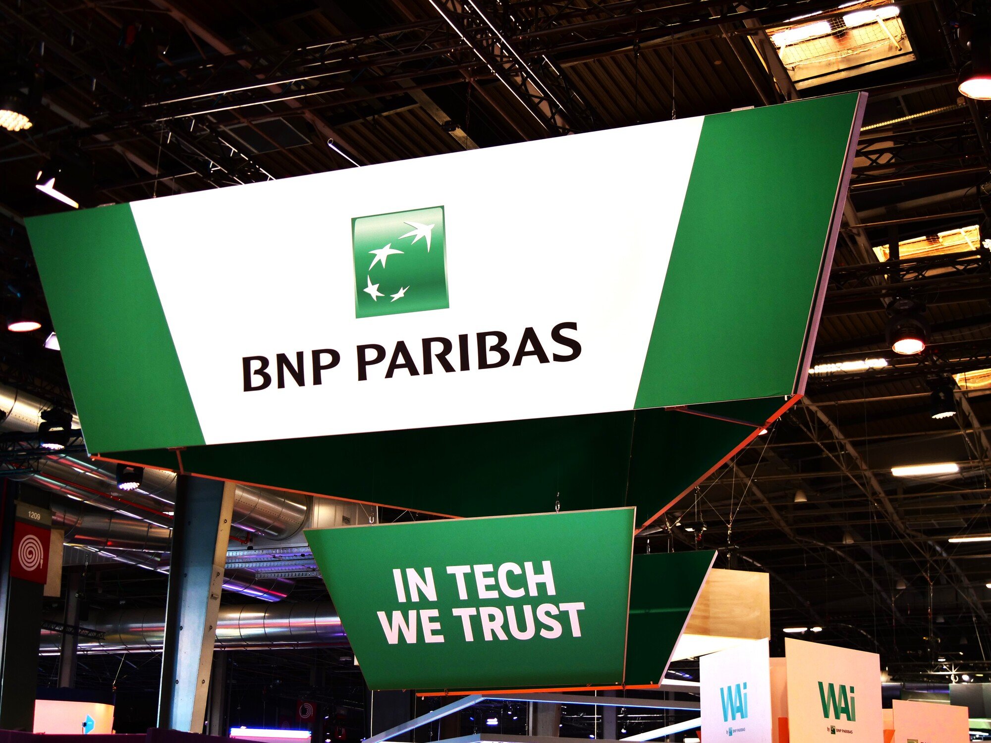 Il y a un souci ce mardi du côté de BNP Paribas © Alexandre Boero / Clubic