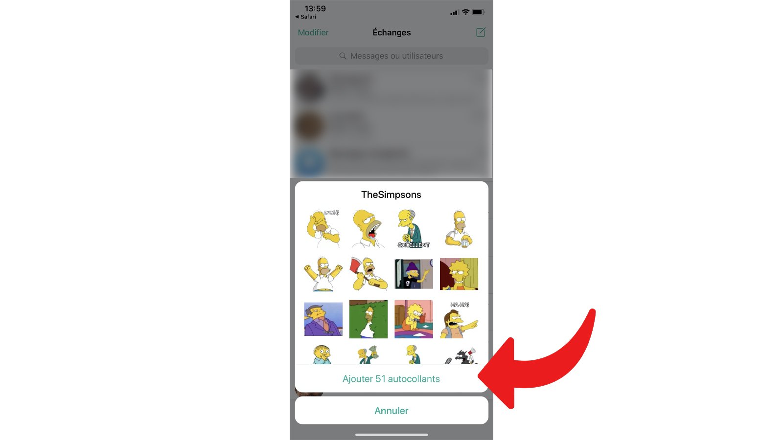 Comment ajouter des autocollants sur Telegram
