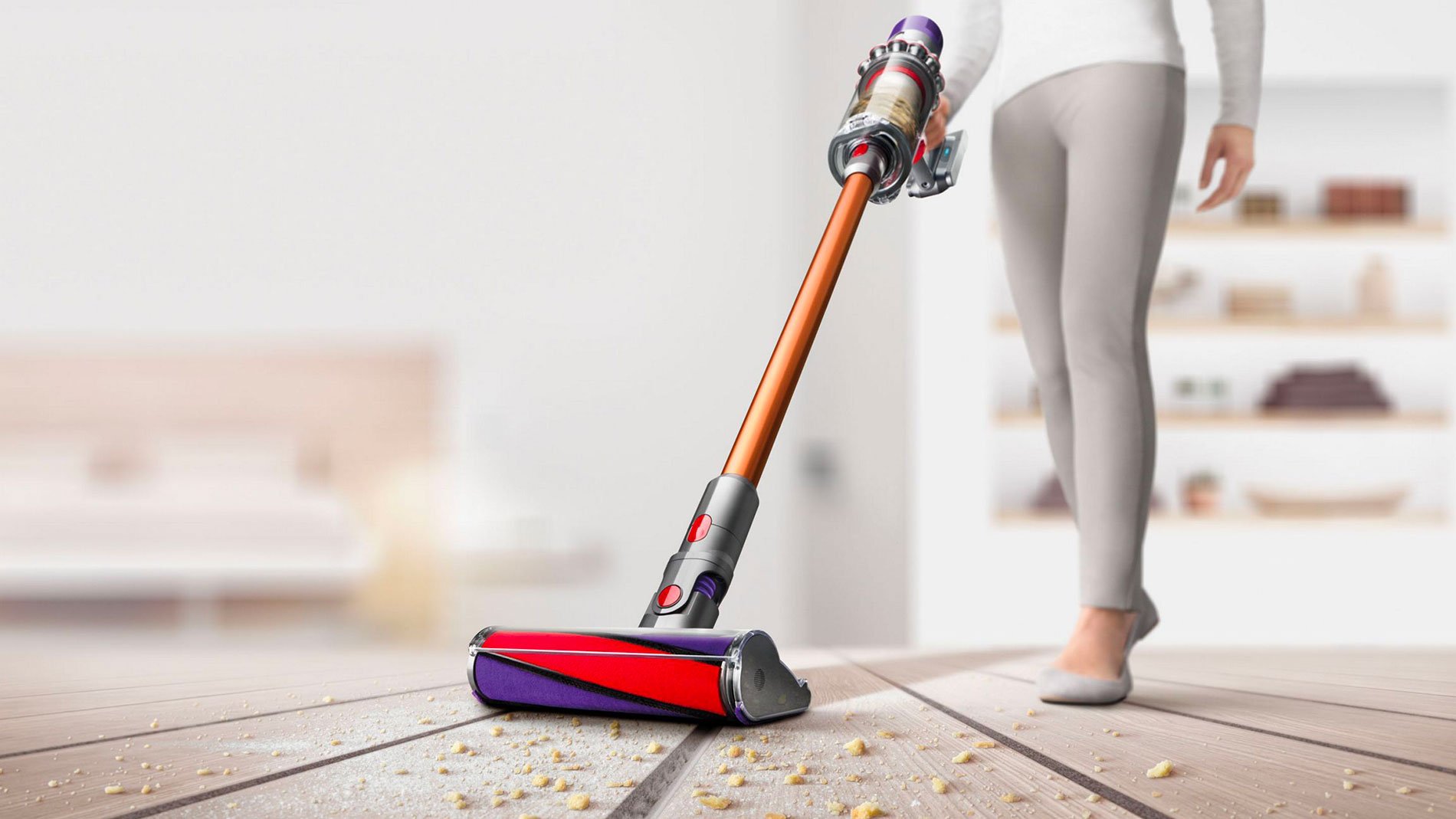 Si votre aspirateur Dyson s'éteint tout seul, pas de panique ! Il y a sans doute une solution simple à tester © Dyson