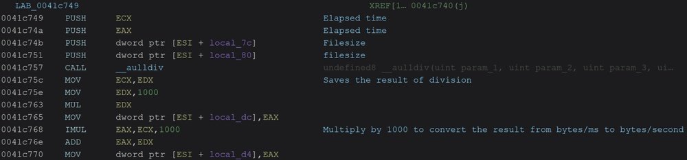 Kraken utilise une routine de benchmark pour ajuster l’ampleur des dégâts en fonction des performances de la machine infectée. © Cisco Talos