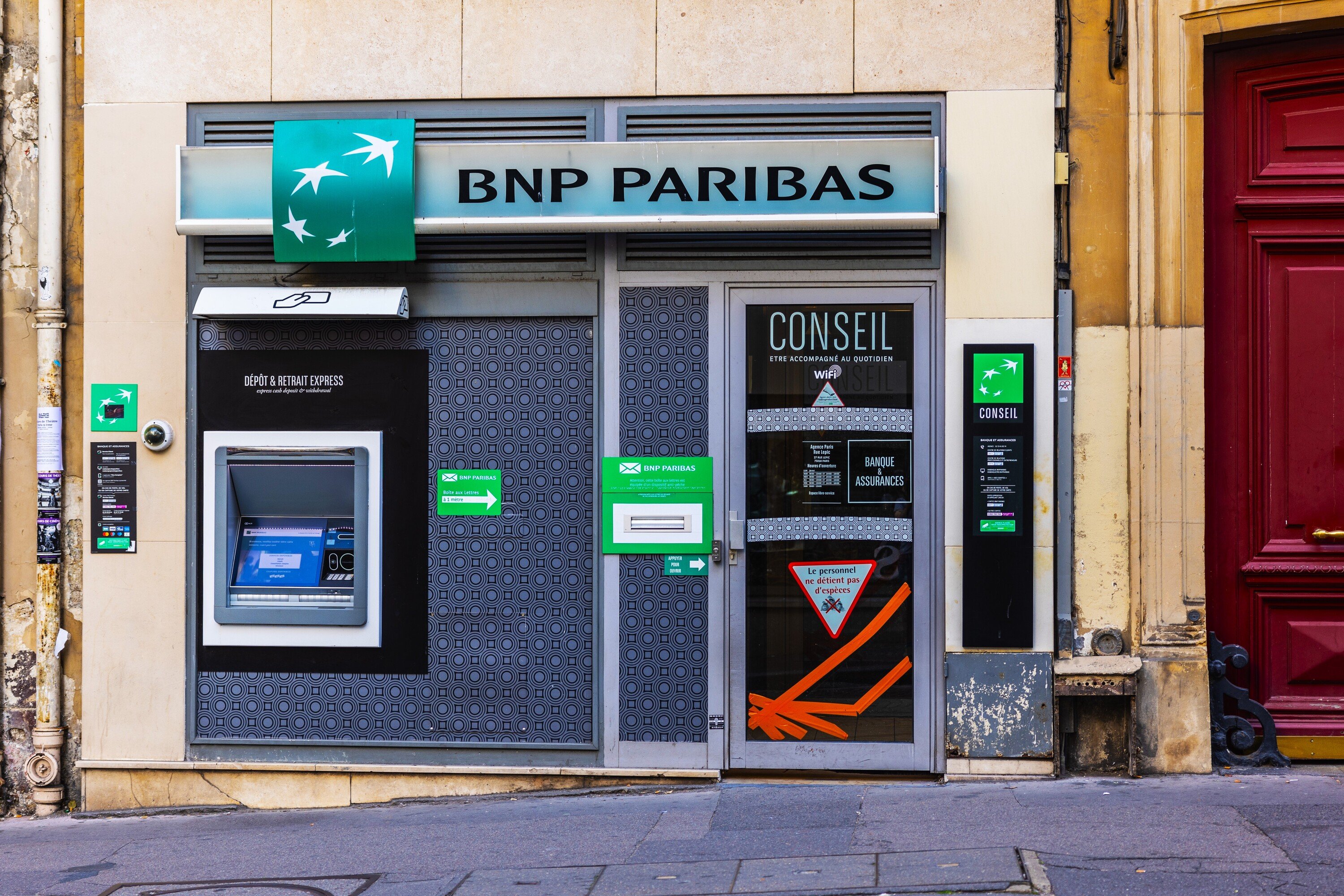 Il y a un problème du côté de BNP Paribas et Hello Bank ce mardi matin © ArDanMe / Shutterstock.com