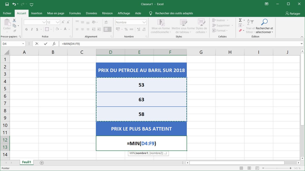 Tuto Excel