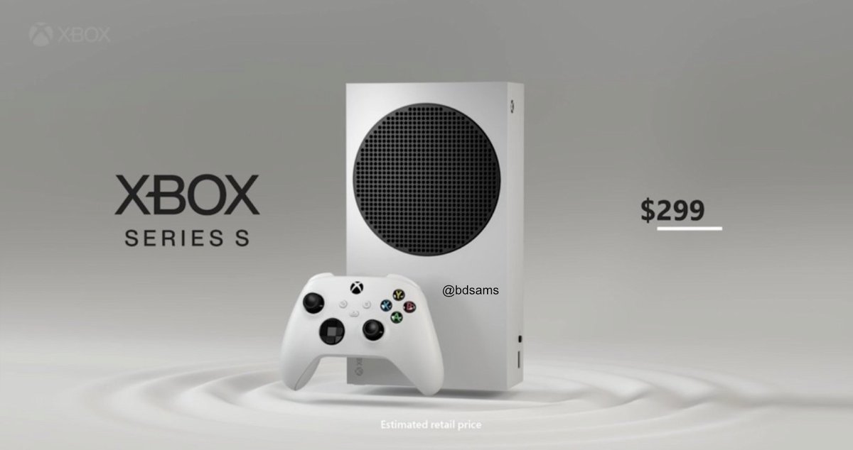 Visuel officiel de la Xbox Series S © Xbox