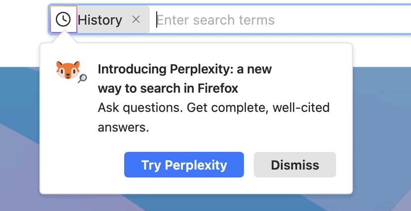 Perplexity dans Firefox ©Windows Report