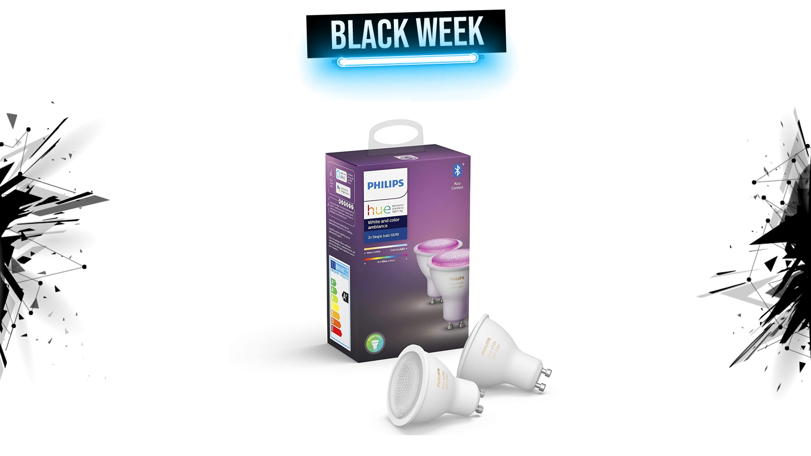 ampoules led phlips hue black week