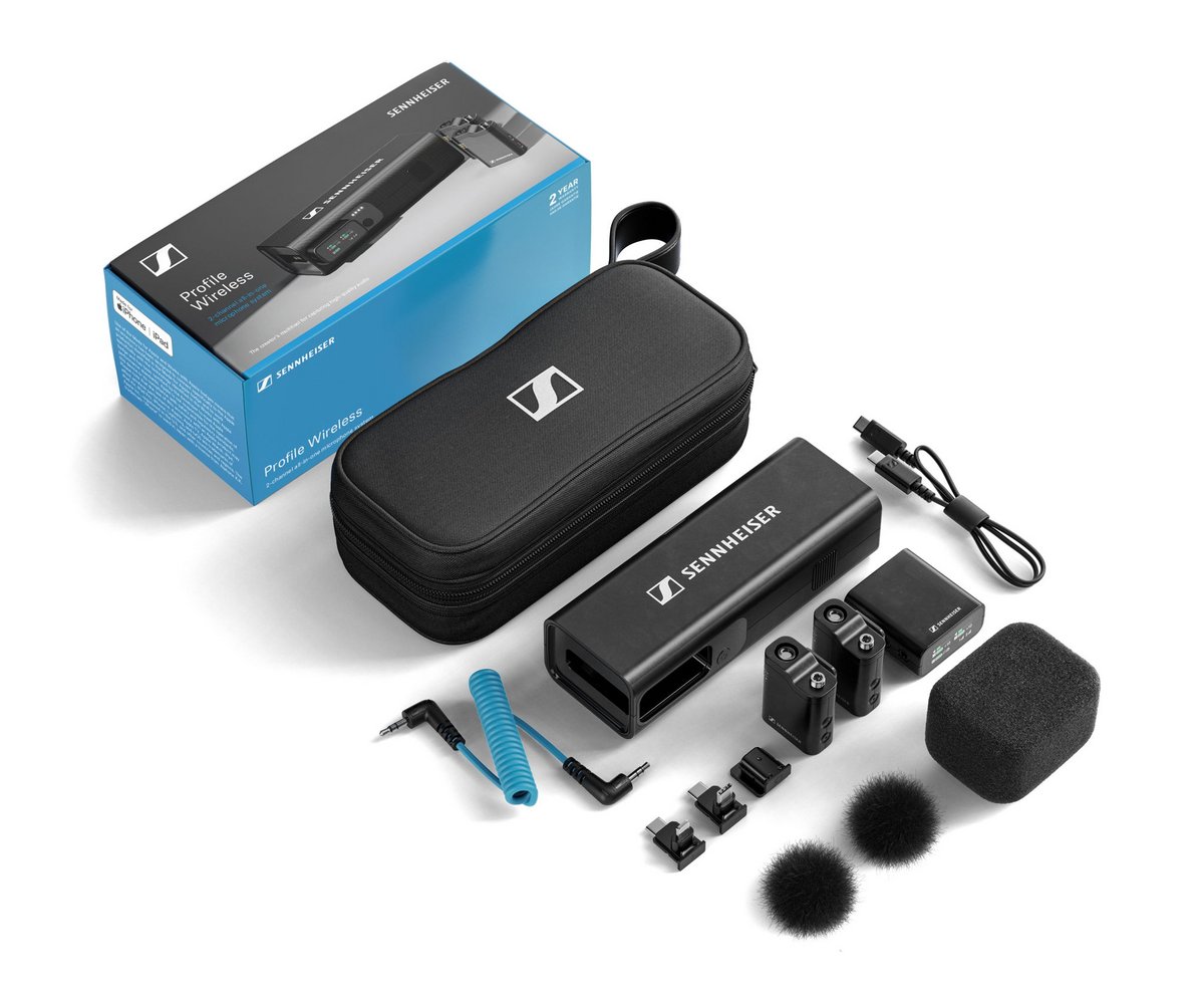 Le Profile Wireless revendique être un kit audio multifonction pour les créateurs de contenu © Sennheiser