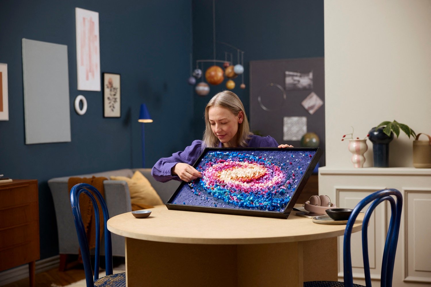 Une Voie lactée en plus de 3 000 pièces dont certaines plutôt originales, ça vous tente ? © LEGO