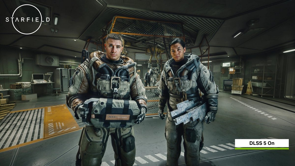 NVIDIA DLSS 5 Starfield sans