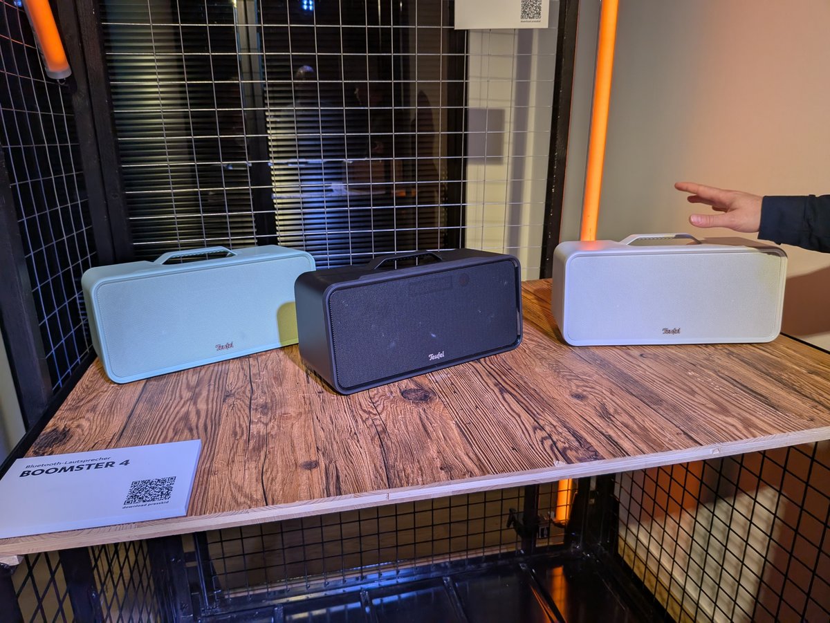 L'enceinte radio Bluetooth Teufel Boomster 4. ©Nicolas Guyot pour Clubic
