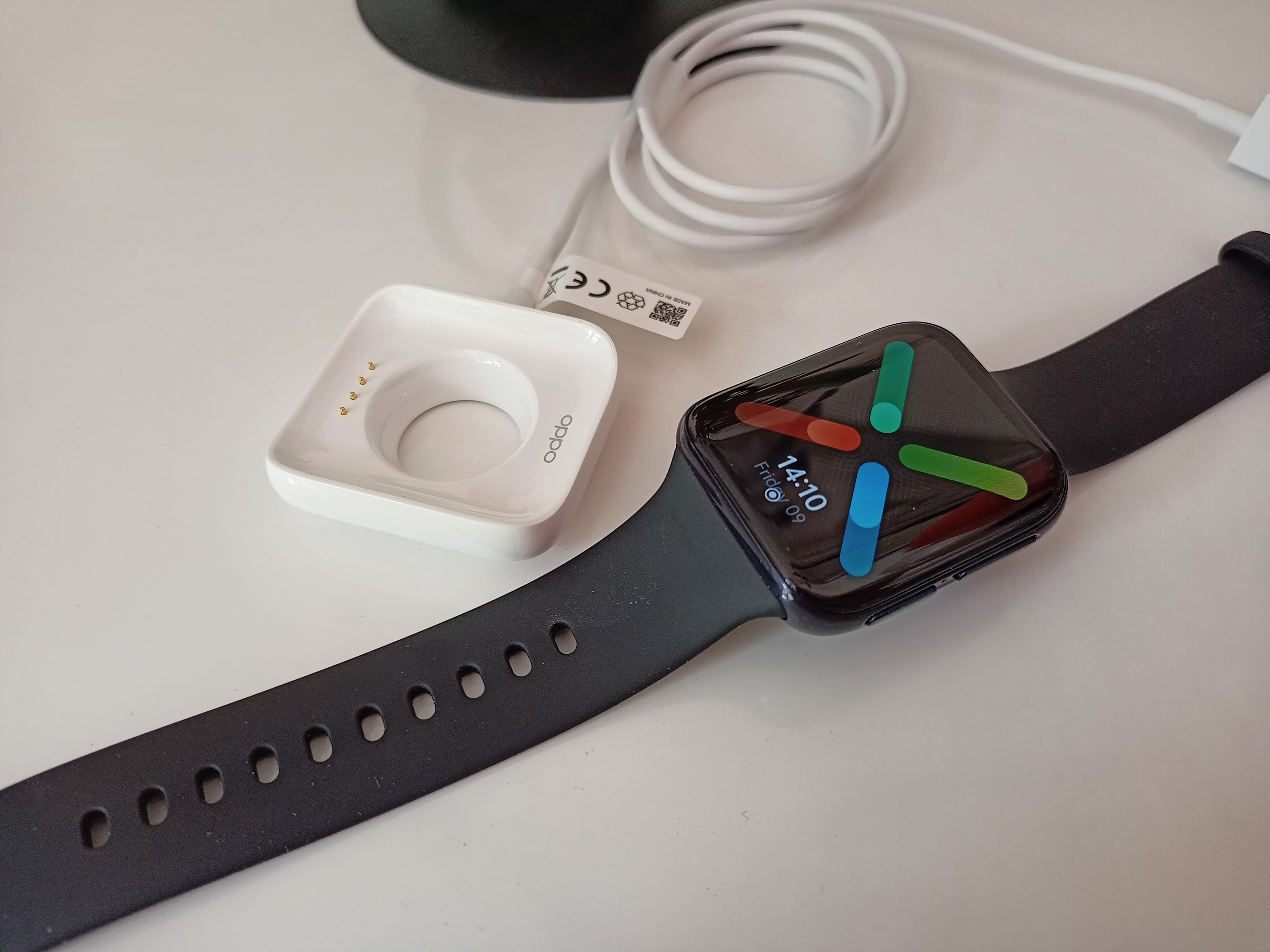 Ici l'Oppo Watch pour illustration // Source : Johan Gautreau pour Clubic