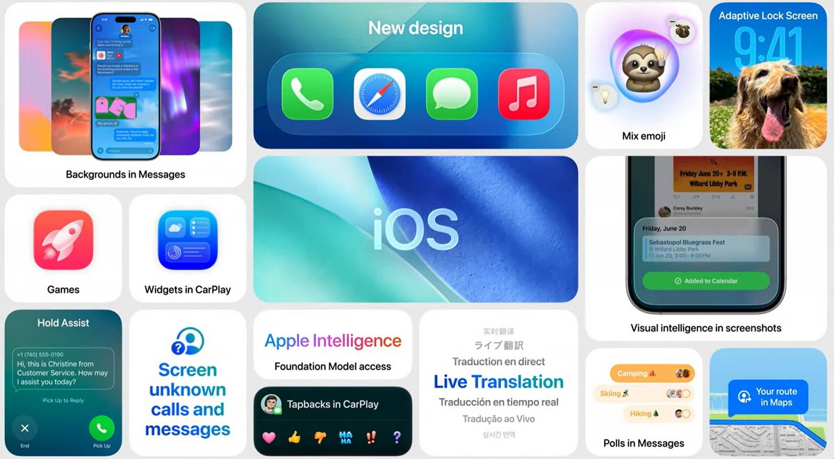 Recap iOS 26