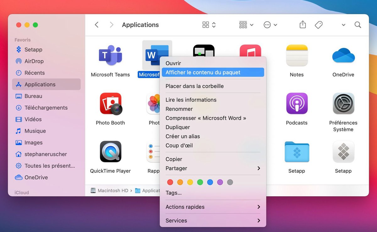 Comment désinstaller une app sur Mac