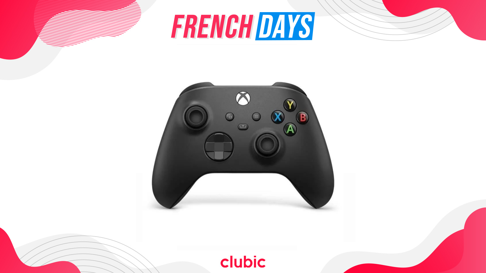 La manette Xbox sans fil en énorme réduction pour les French Days © clubic
