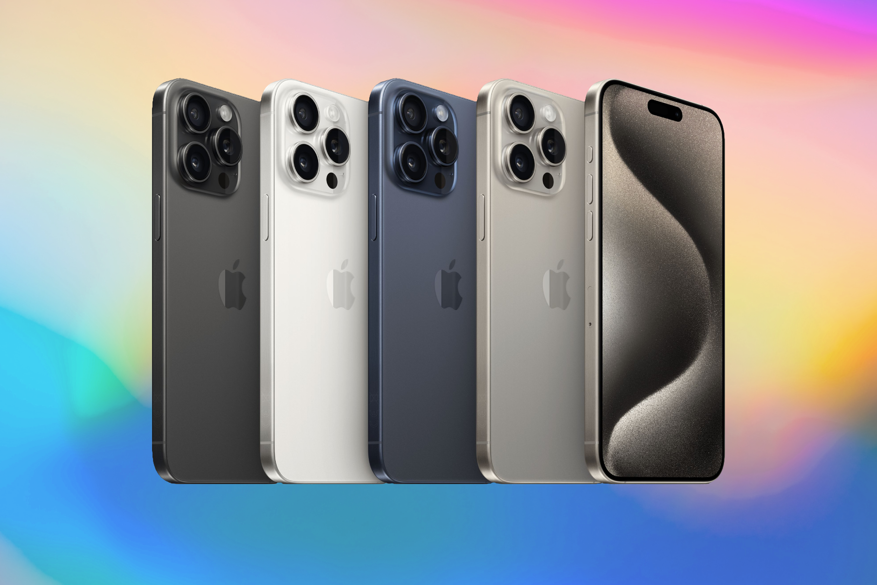 L'iPhone 15 Pro Max a droit à cinq minimum de mises à jour de sécurité. © Apple x Sean Sinclair / Unsplash