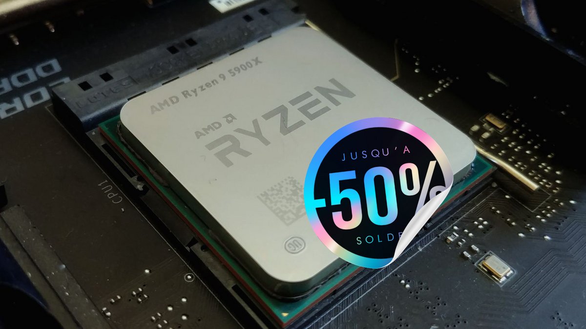 Boostez vos performances avec l'AMD Ryzen 9 5900X.