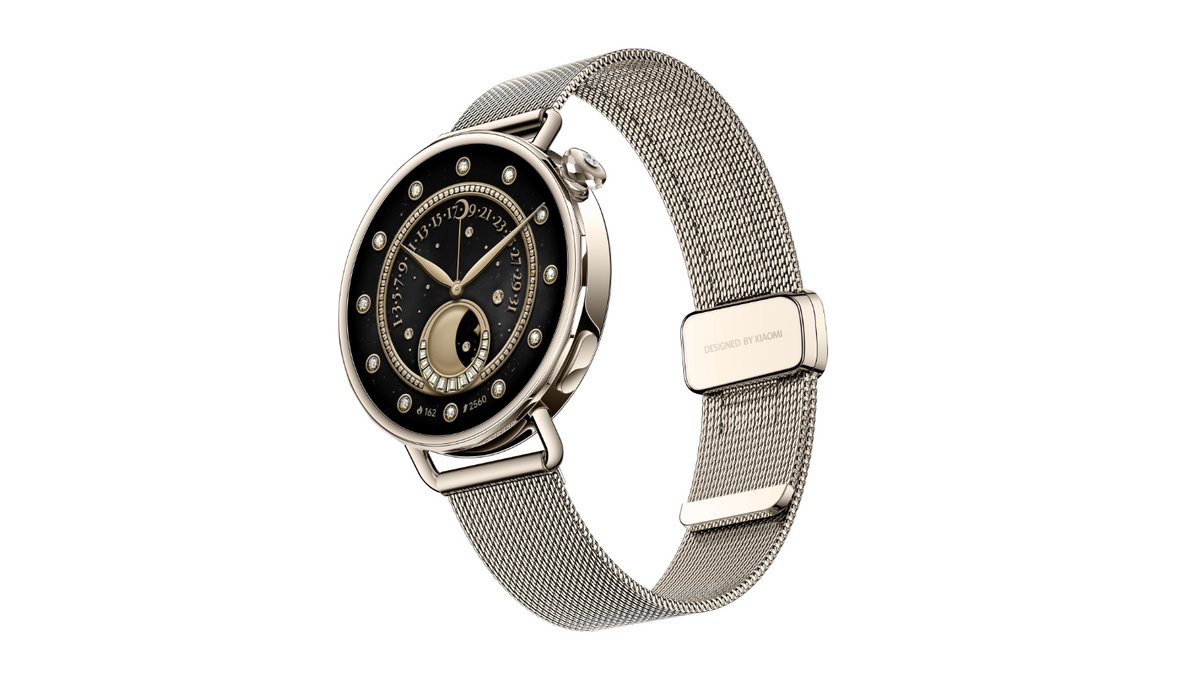 Une finition or pour la Xiaomi Watch S4 41 mm ©Xiaomi