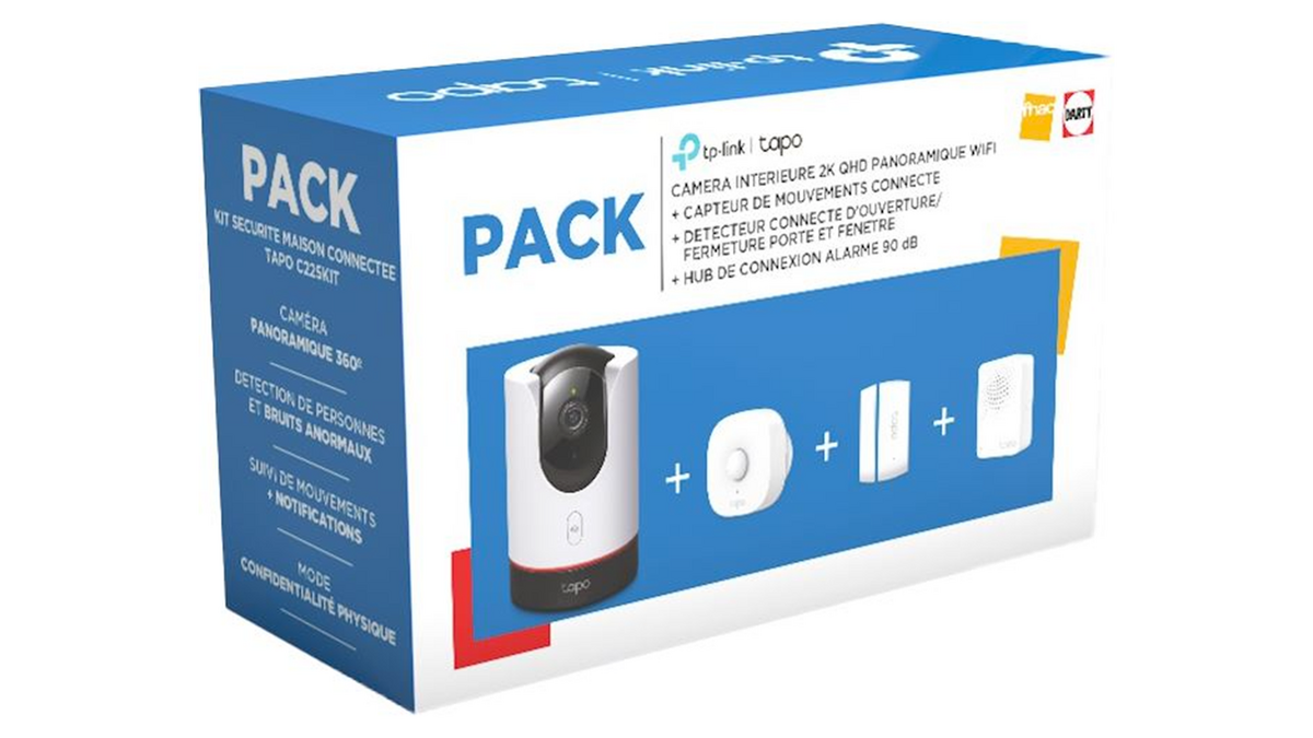 Le pack de surveillance TP-Link pour être alerté des mouvements et bruits suspects