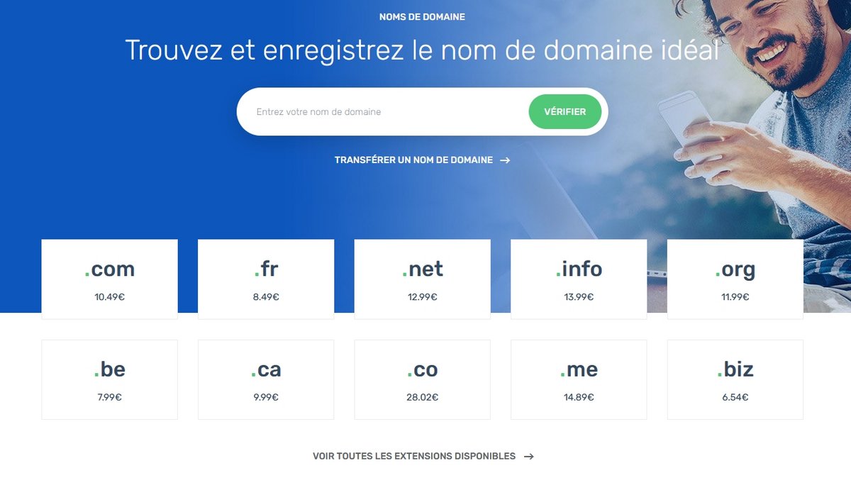 @Ex2 : une plateforme web pour l'achat de votre nom de domaine