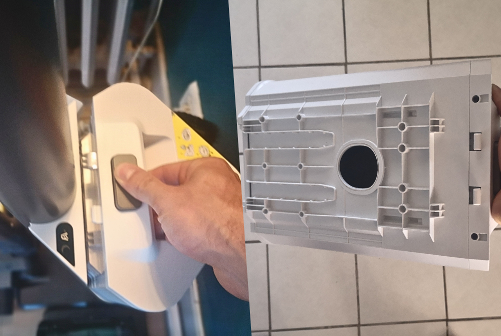 Capsule envoyée sur l'astéroïde poubelle pour la mission « vidange mensuelle » © Julien Gilbert pour Clubic