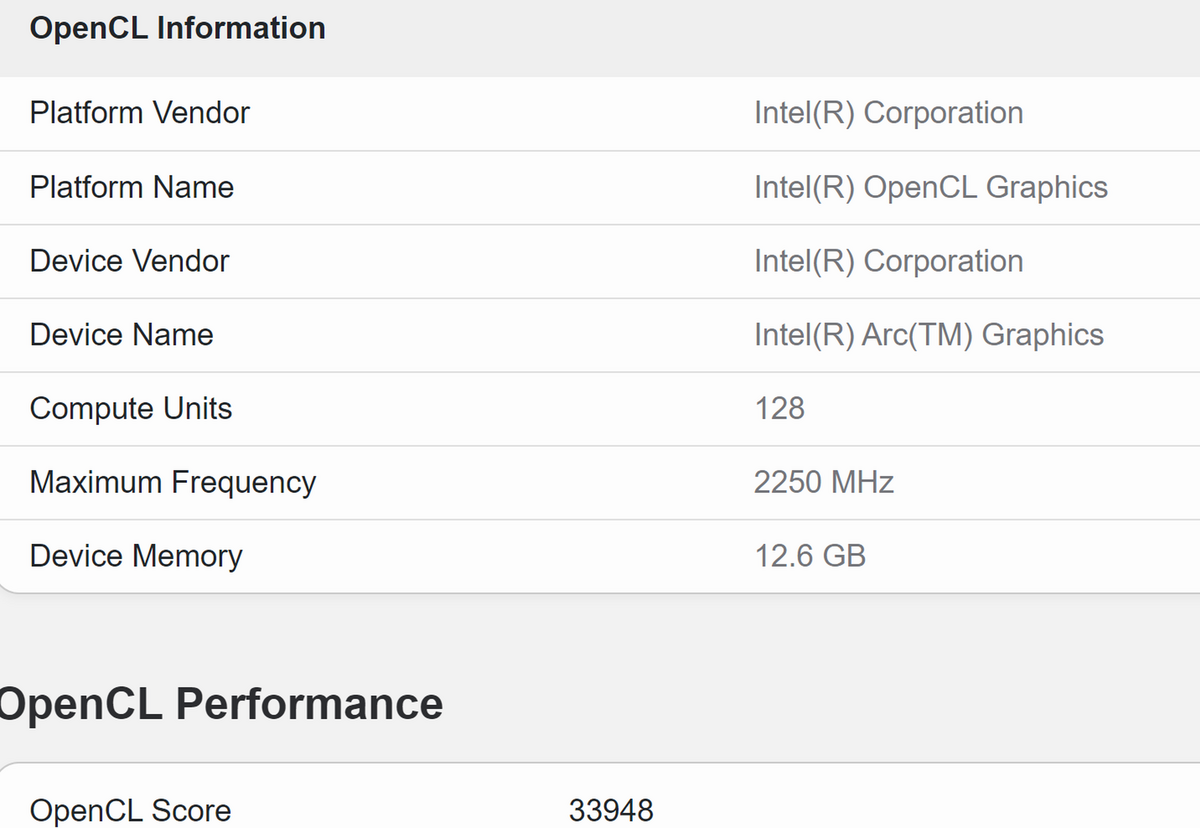 Intel Core Ultra 7 155H