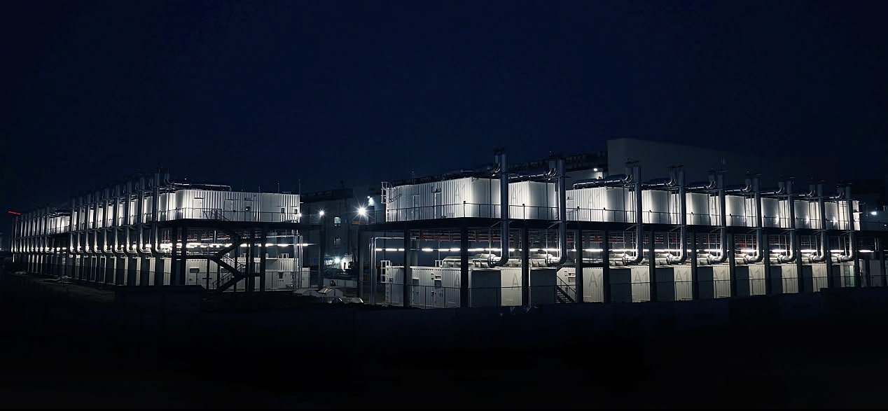 Galaxy Campus à Ulanqab. Le plus grand bâtiment de calcul IA au monde.  © Envision Energy