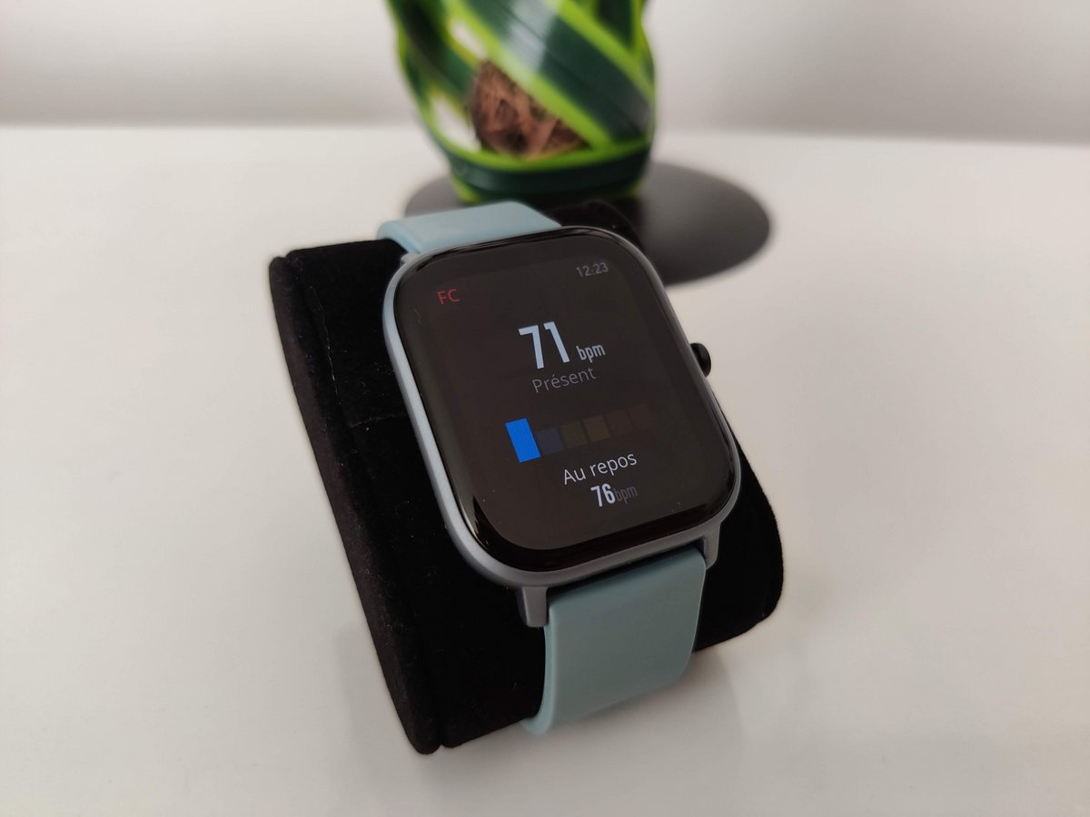 Amazfit GTS - Cadran rythme cardiaque