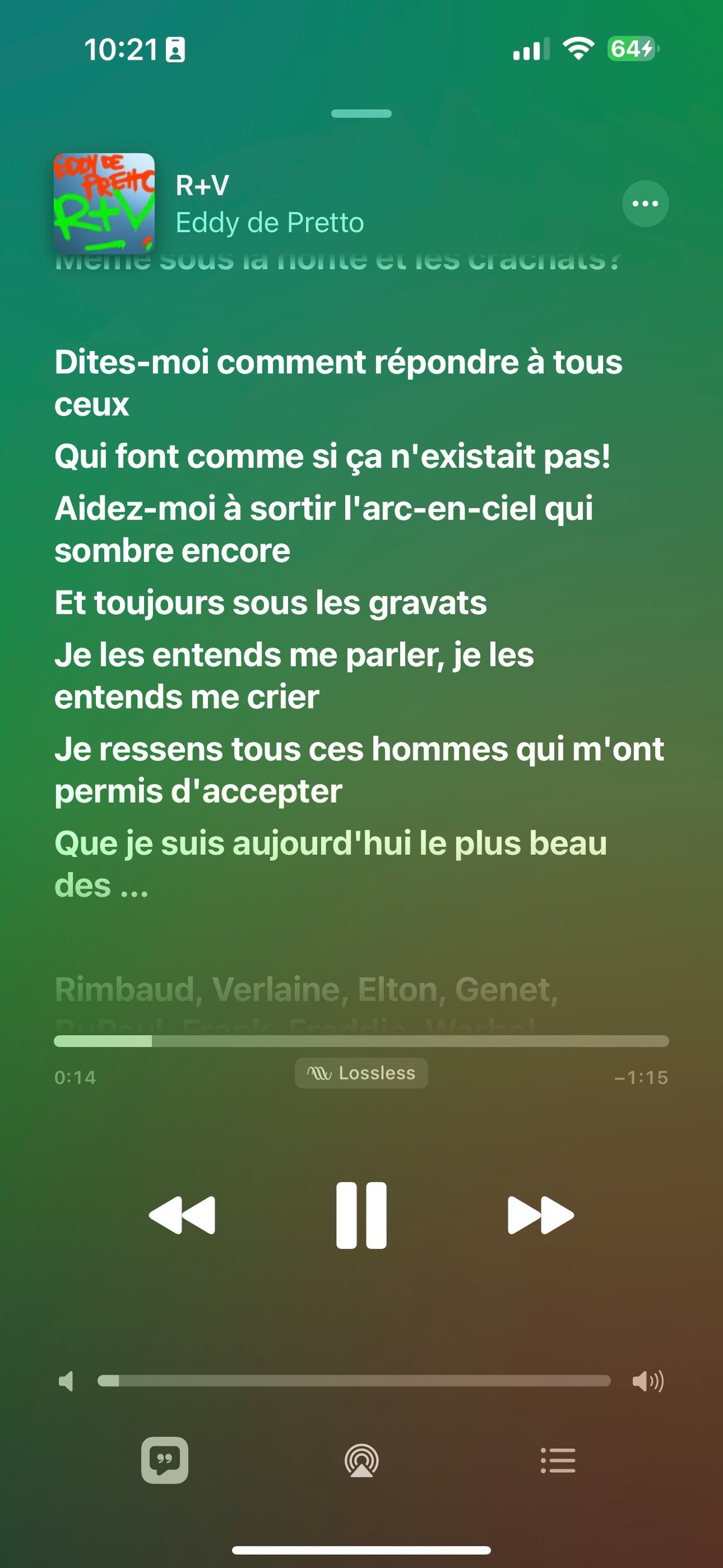 iOS 17 Musique