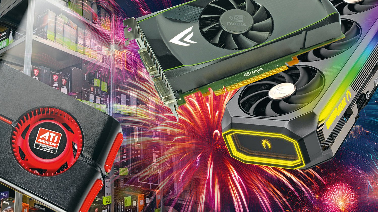 Un échantillon des cartes graphiques testées par nos confrères. ©PC Games Hardware