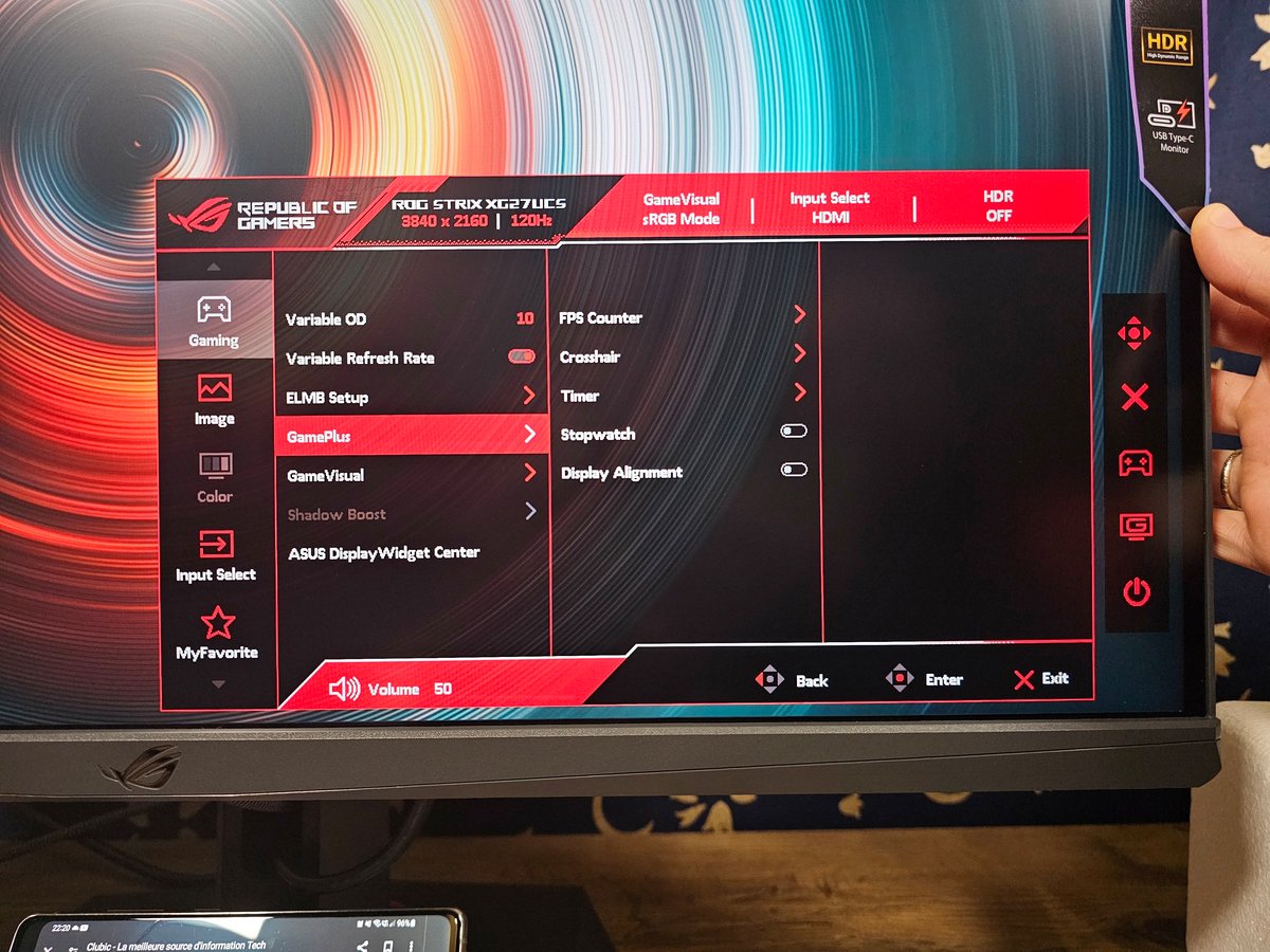 Test Asus ROG Strix XG27UCS