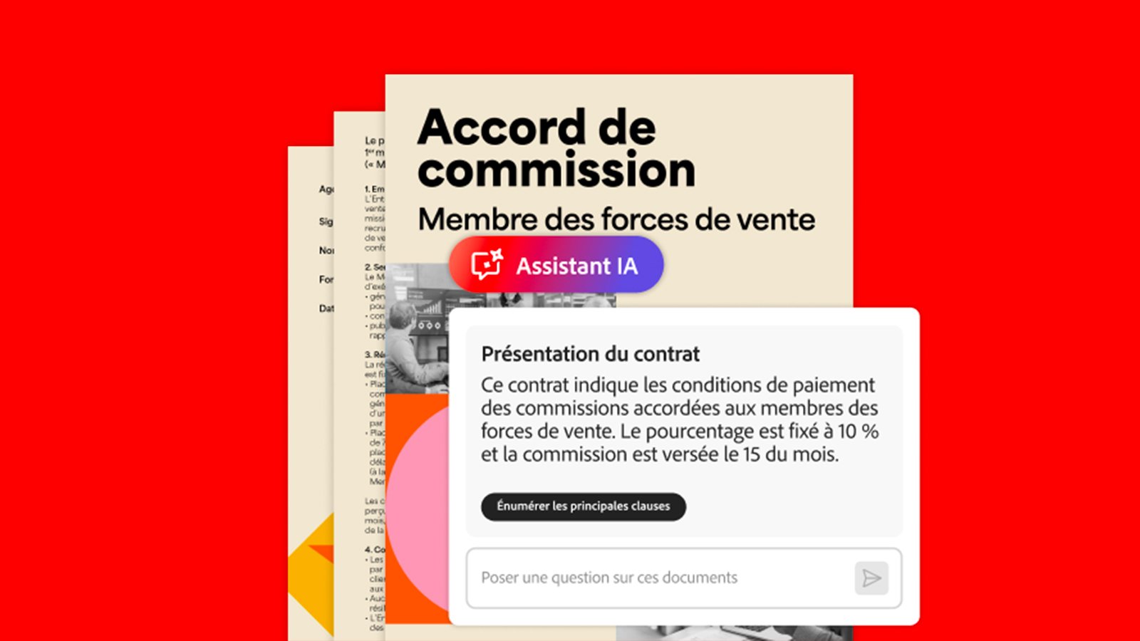 L'IA d'Adobe Acrobat va permettre aux entreprises de travailler en tout sécurité © Adobe