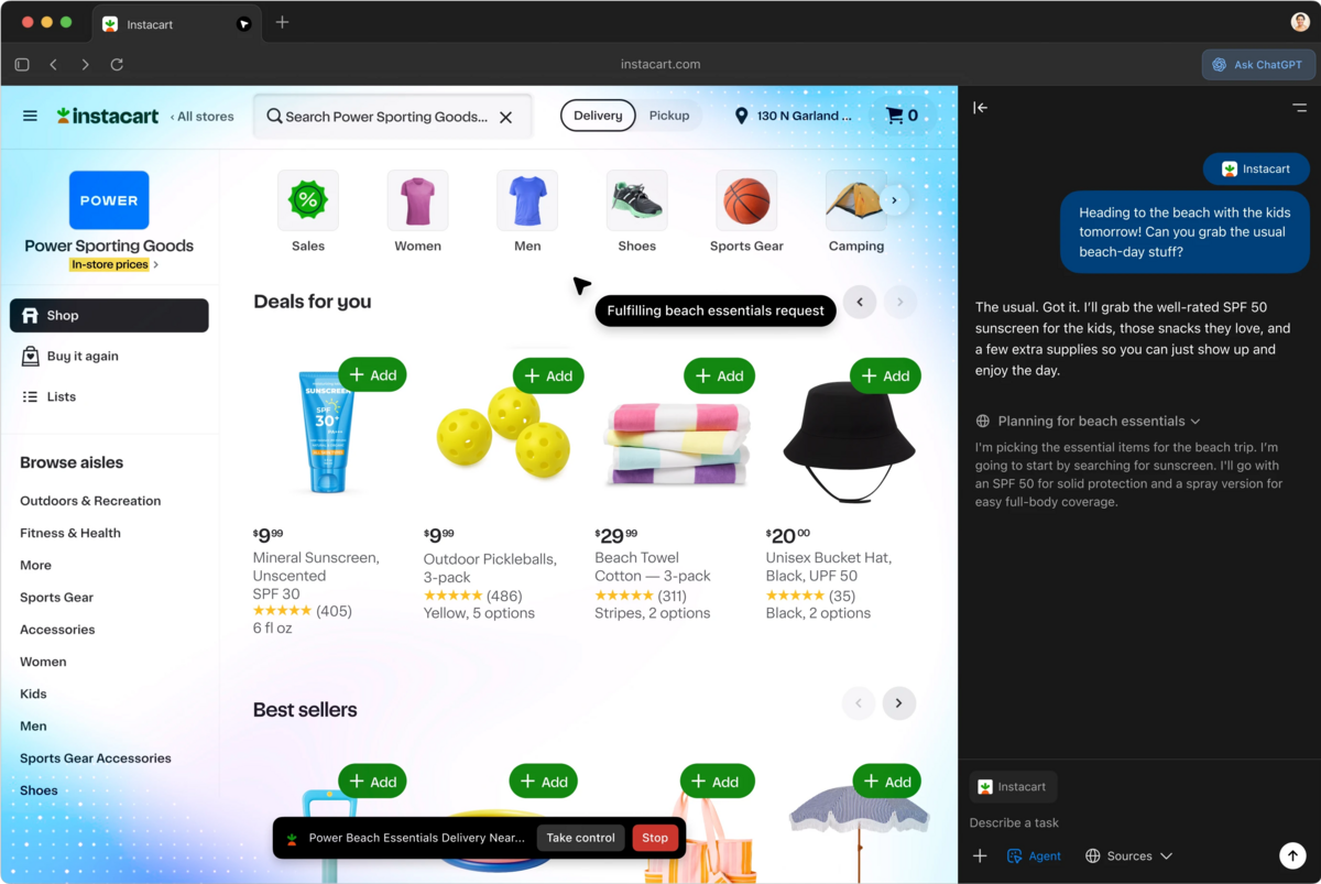 Ask ChatGPT Shop Atlas