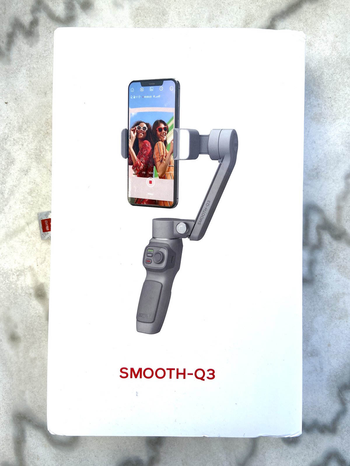 Déballage du Zhiyun Smooth-Q3 