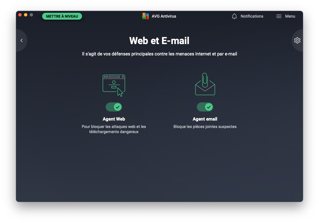 AVG Antivirus - Protection des téléchargements