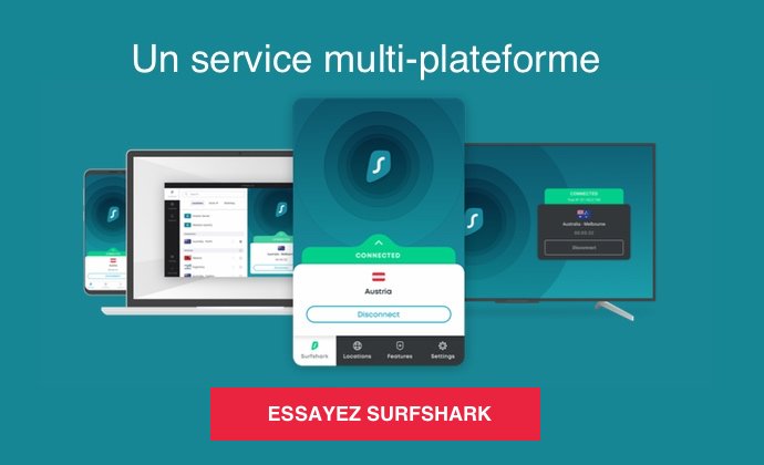 Surfshark - un service multiplatforme
