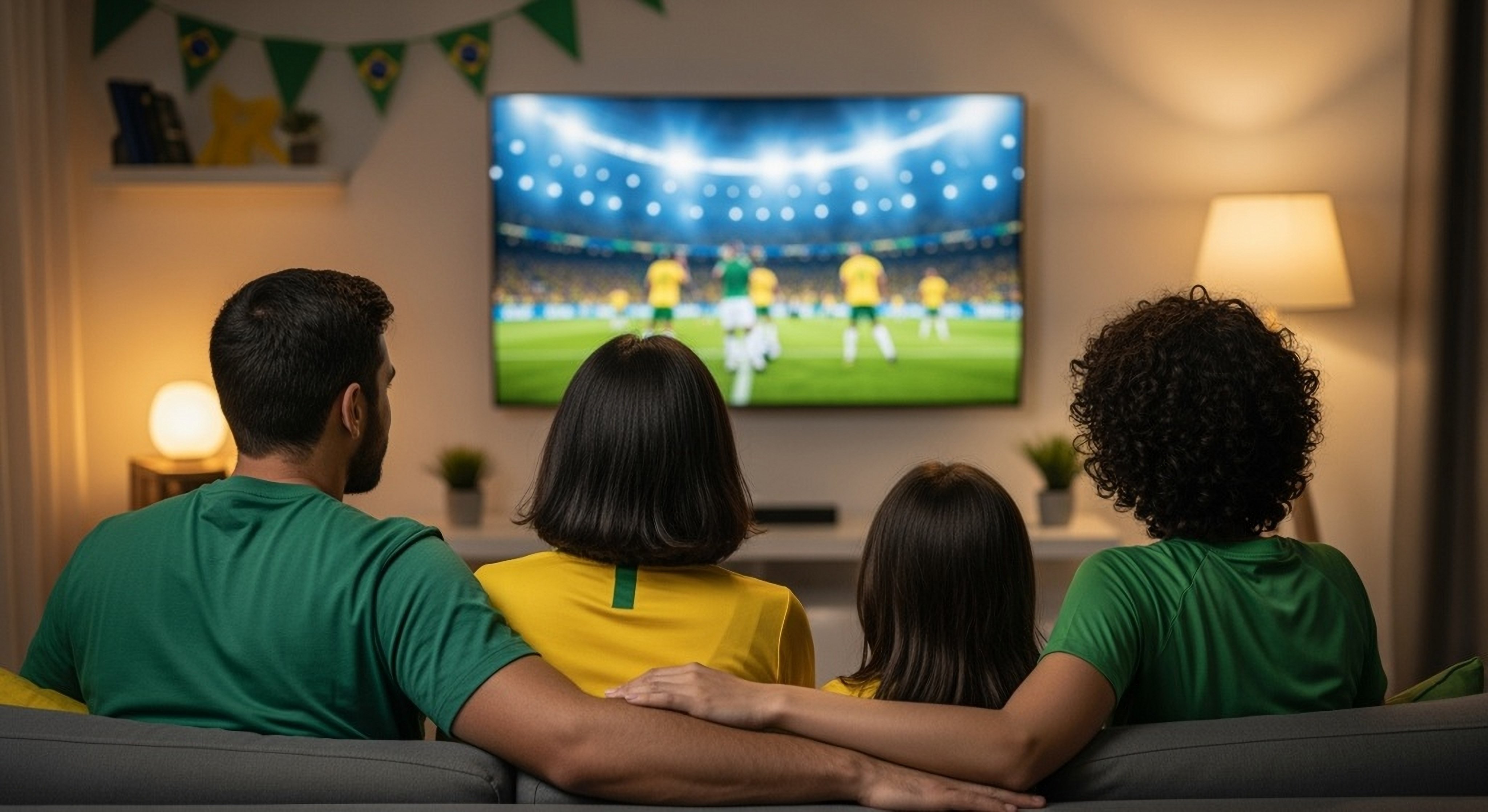 Pour regarder la coupe du monde de foot, mieux vaut avoir un bon téléviseur. ©Shutterstock