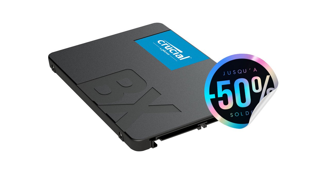 Boostez votre PC à petit prix avec ce SSD Crucial pour les Soldes Amazon.