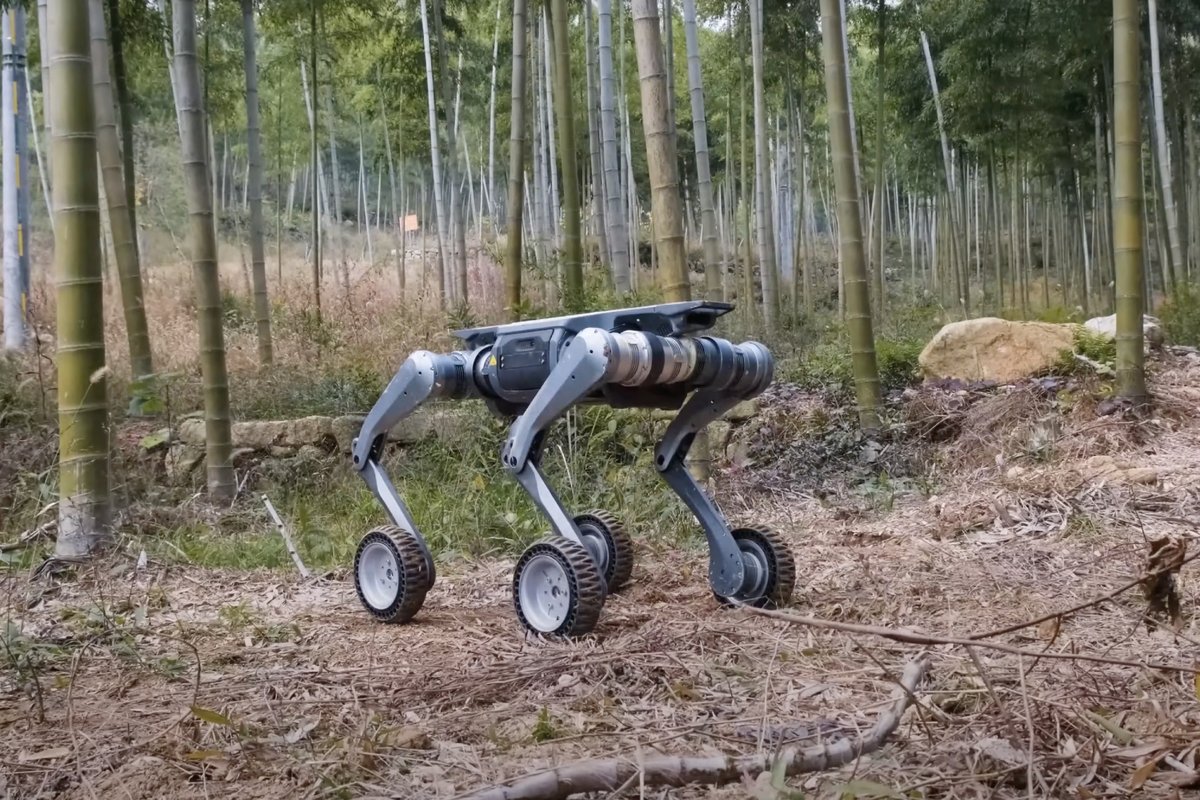 Le chien-robot Lynx de Deep Robotics. © YouTube / Deep Robotics