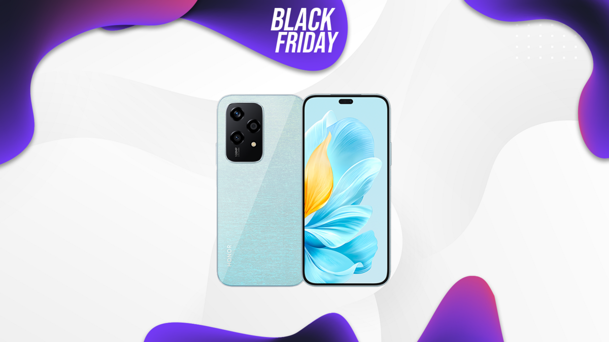 Le HONOR 200 Lite passe à 185,90 € sur le site du constructeur pour le Black Friday. © Clubic